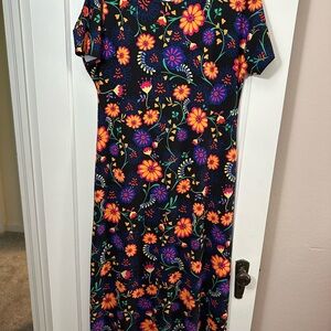 LuLaRoe Floral Print Women's Maxi Dress